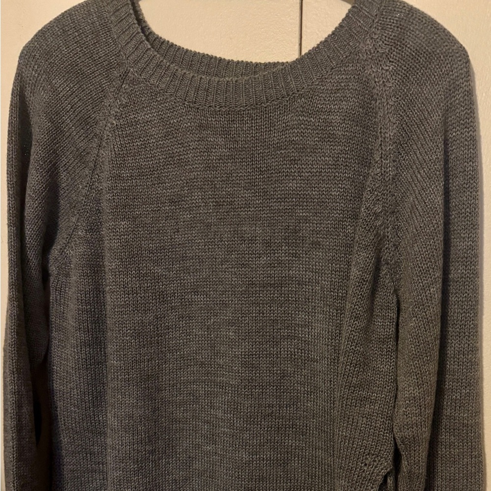SHEIN Charcoal Crew Neck Sweater